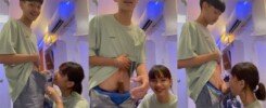 ต้าวเจ๋งเย็ดหีโชว์ วัยรุ่นไทยตัวตึงOnlyfans ดาวtiktok ชวนเพื่อนหญิงมาเย็ดถ่ายคลิปเย็ดโชว์ เพื่อนบ่น ทำไมเย็ดแรงจัง โอ๊ยน้ำแตกแล้วอ่ะ